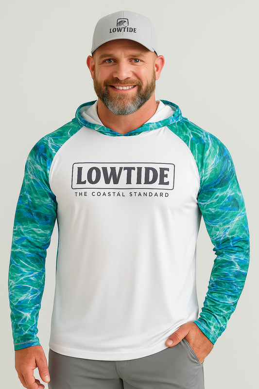 Coastal Standard Colorblocked Performance Hooded Sweatshirt