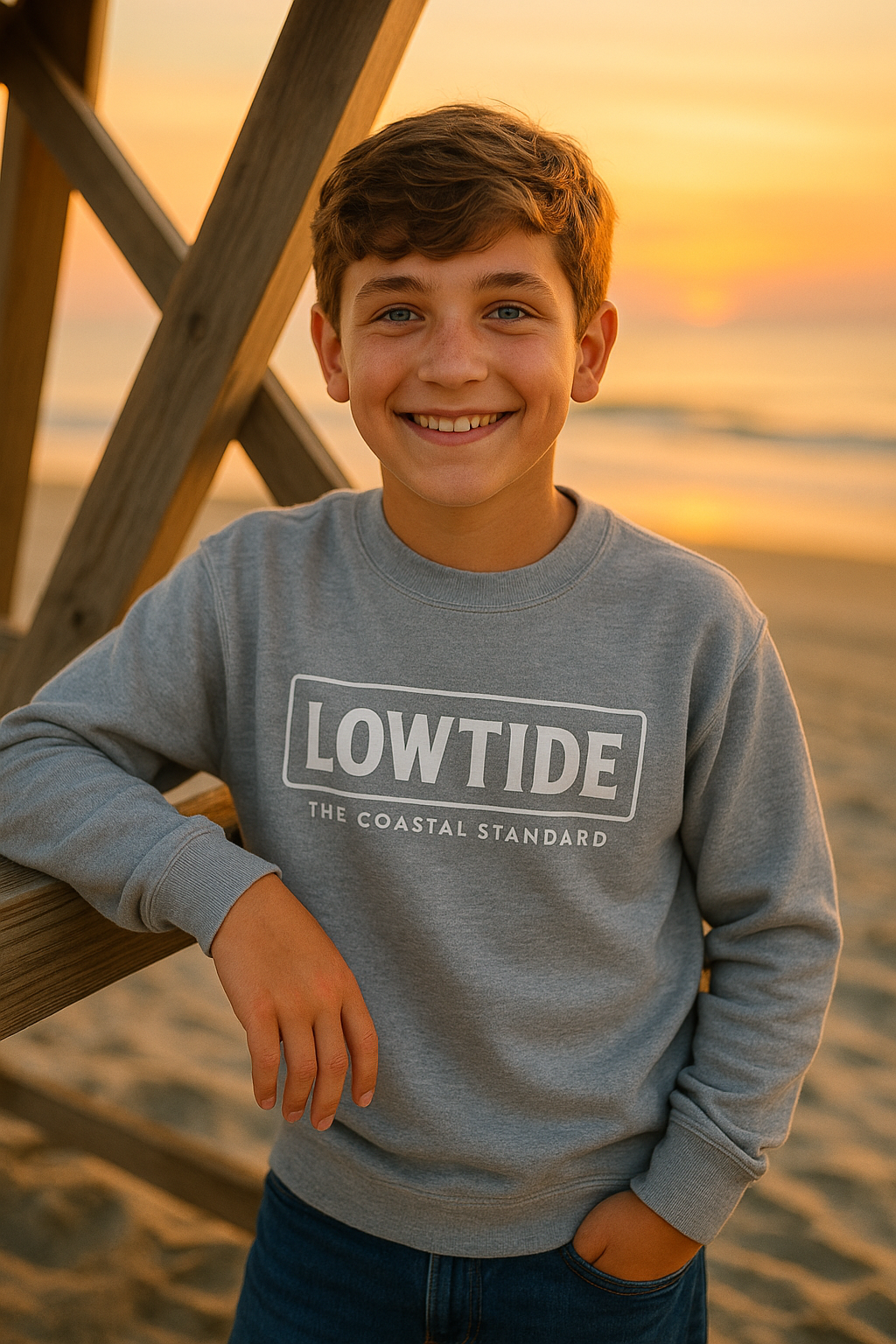 Coastal Standard Youth Crewneck