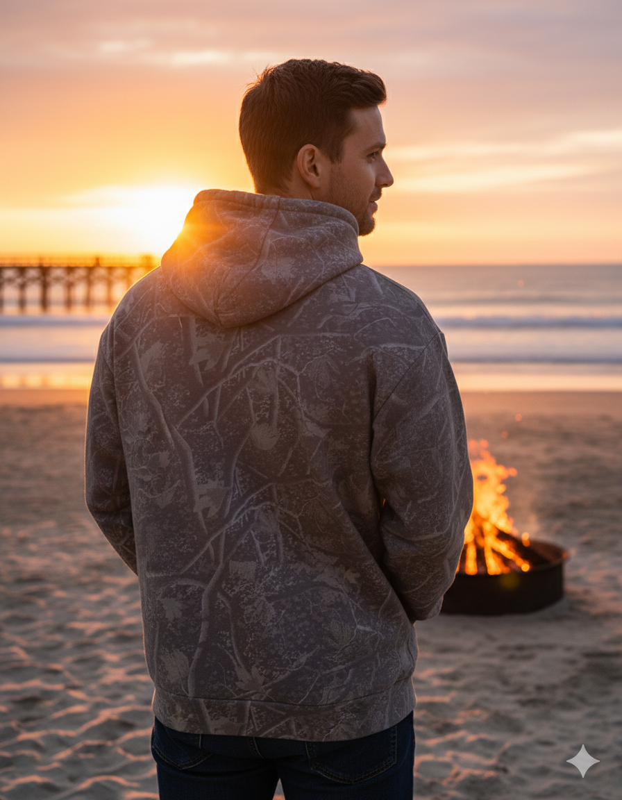 Lowtide Deadwood Camo Hoodie